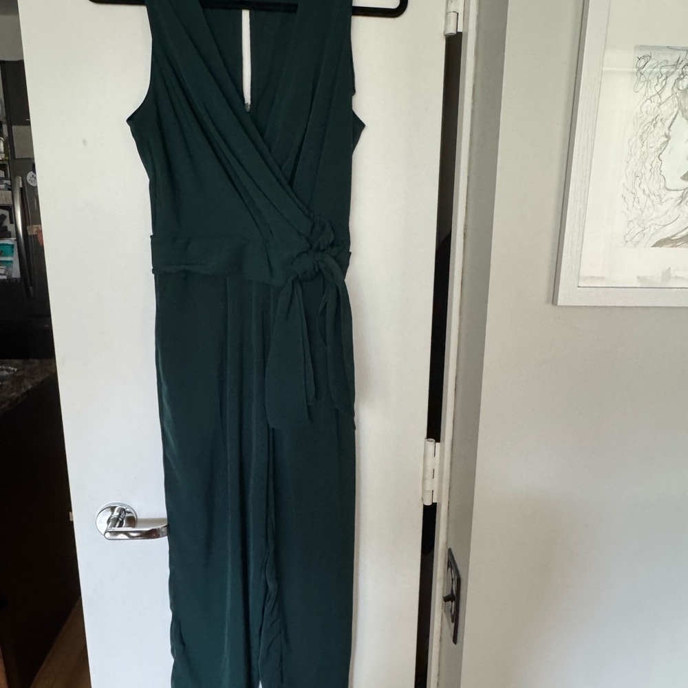 Astr Deep Green Jumpsuit